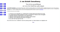 Desktop Screenshot of jvanschaikconsultancy.nl