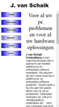 Mobile Screenshot of jvanschaikconsultancy.nl