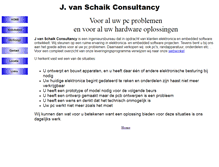 Tablet Screenshot of jvanschaikconsultancy.nl